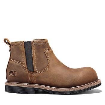 Timberland PRO Millworks Comp Toe - Hnede 6 Inch Cizmy Panske, TB0230L